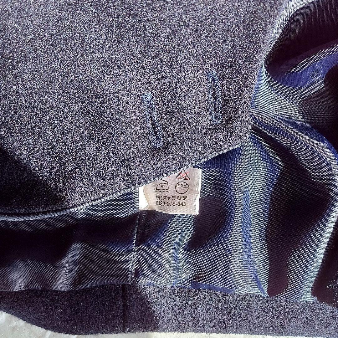 ファミリア 美品 ボレロアンサンブル ワンピース 110 刺繍 フォーマル 濃紺