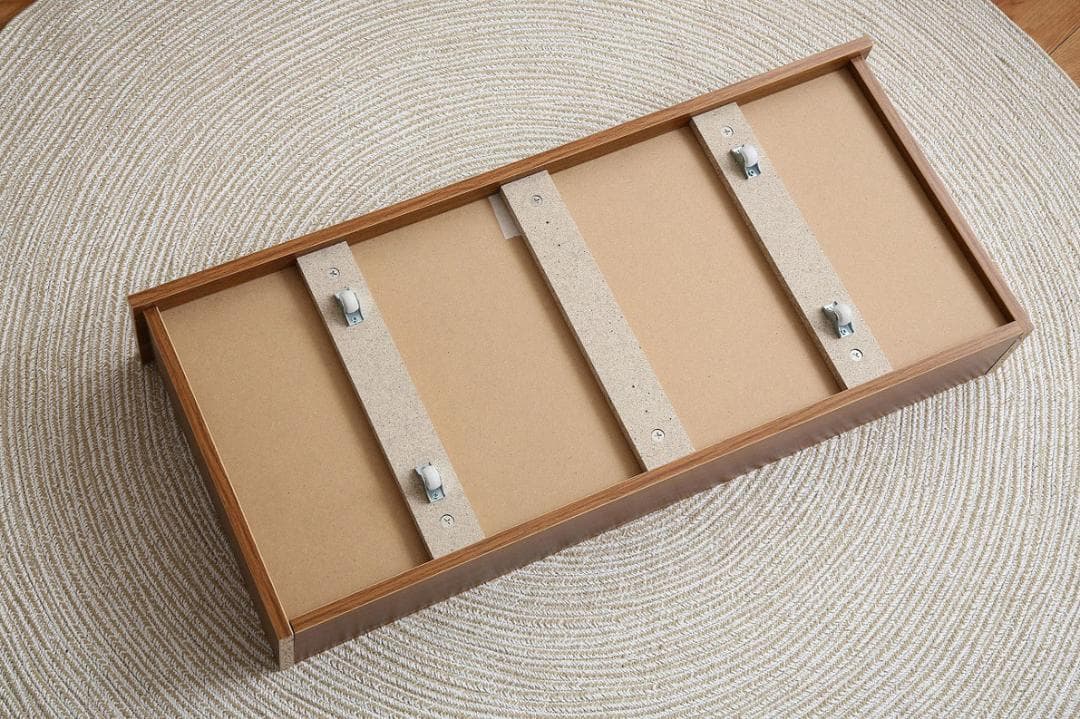 【新品・送料無料】【シングル】Pluto 収納付きベッド（マットレス付き）