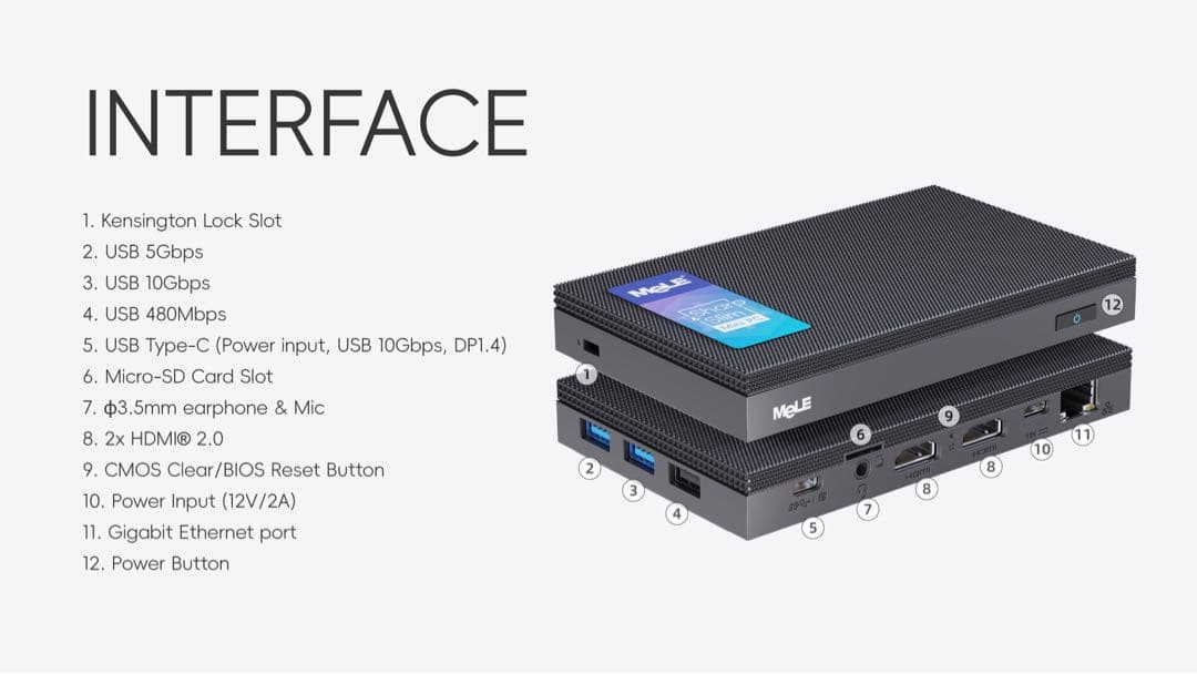 HiMeLE Quieter4C ファンレス ミニ PC