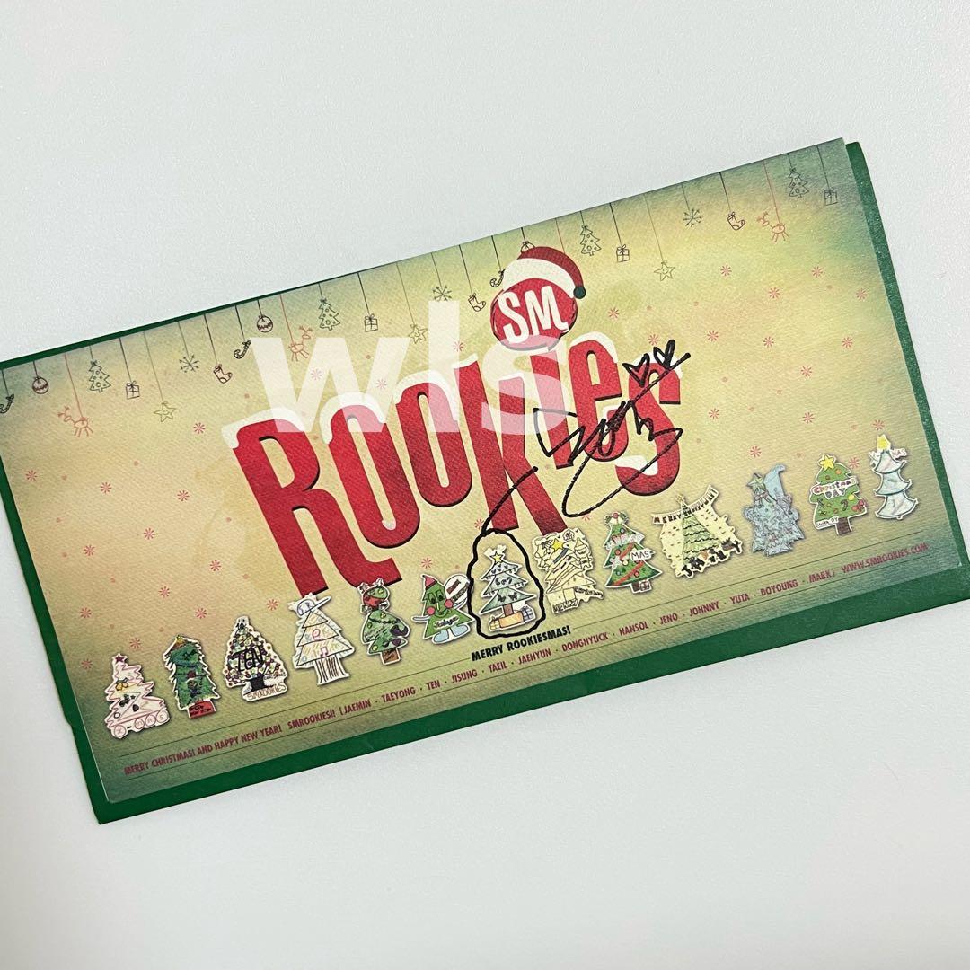 NCT ヘチャン(ドンヒョク) 直筆サイン入り クリスマスカード