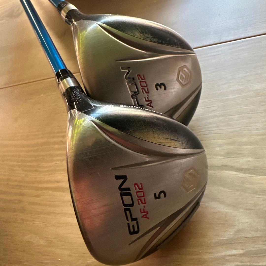 エポンAF202 FW3番5番（シャフトTour AD GT-5 ）