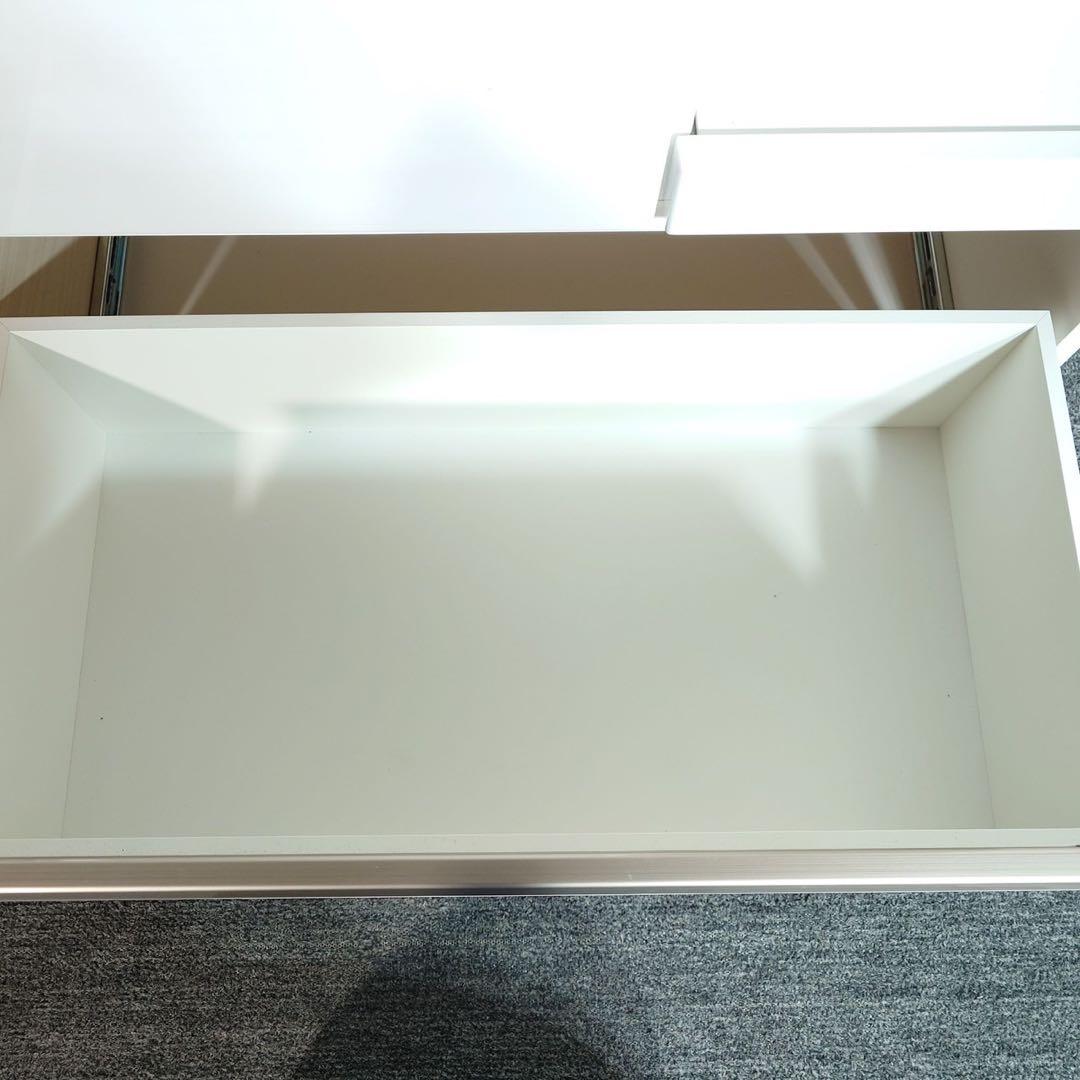 ニトリ キッチンボード アルミナ2 幅120cm カップボード 食器棚 B076