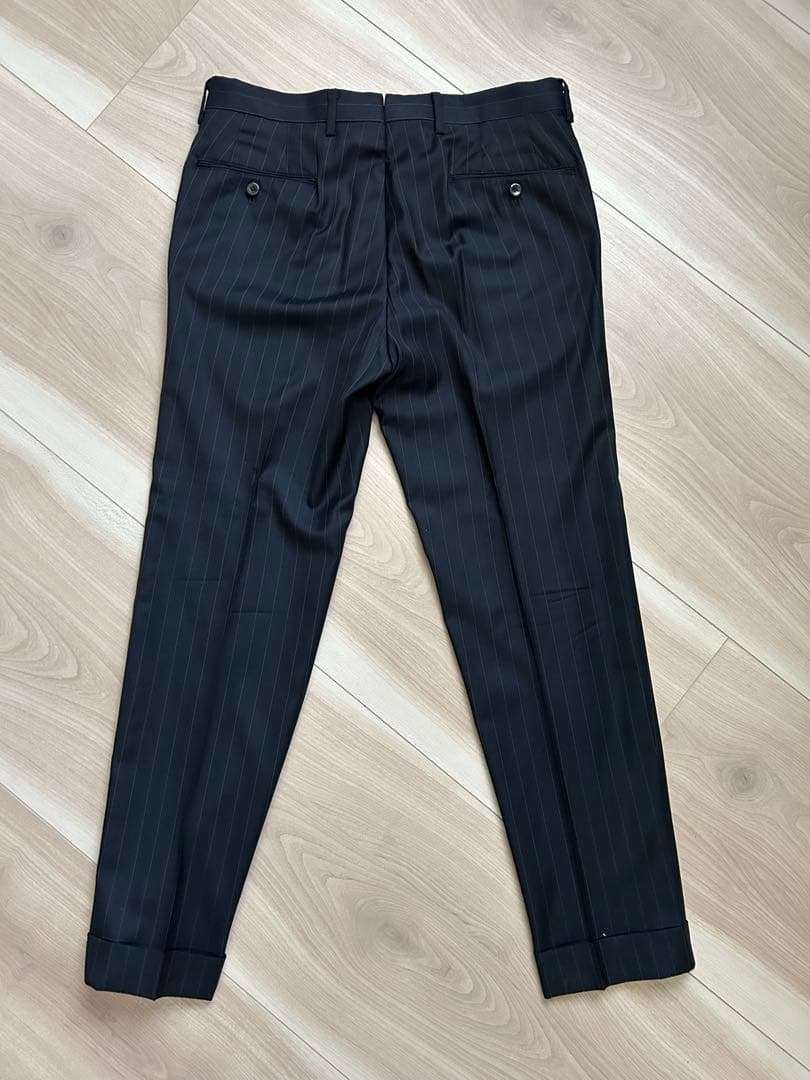 RINGJACKET×guji ロロピアーナ　ストライプスーツ　46