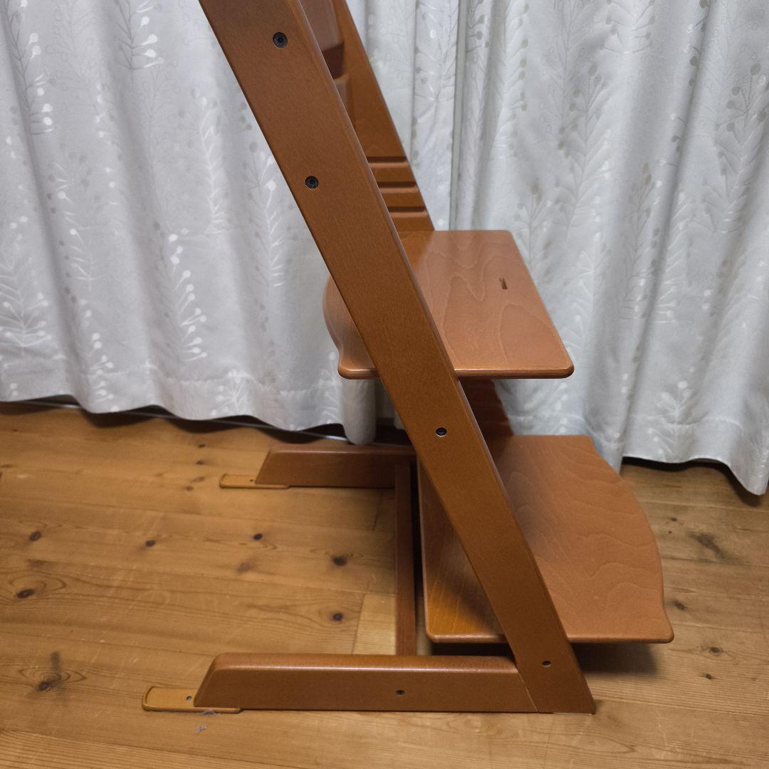 【美品】STOKKE TRIPP TRAPP チェリー シリアル5 延長ラダー付