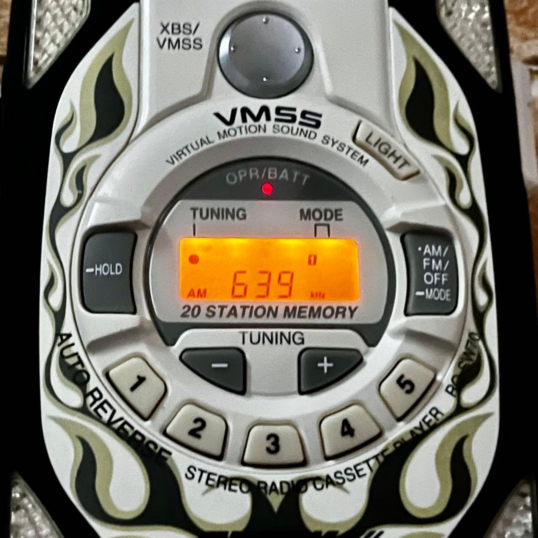 【動作品】Panasonic SHOCKWAVE RQ-SW70 バックル付き