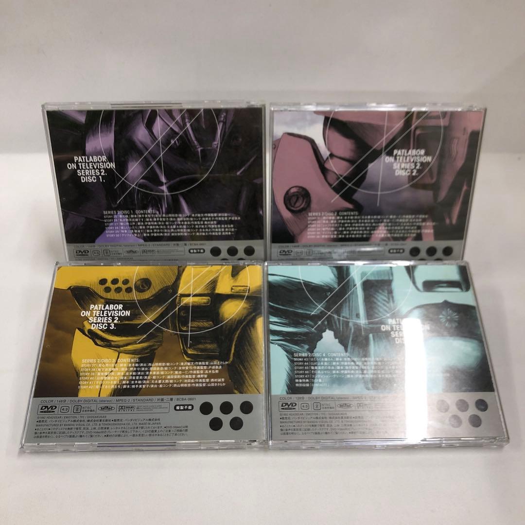 knav9-0301 機動警察パトレイバーON TV DVDBOX1＆2セット