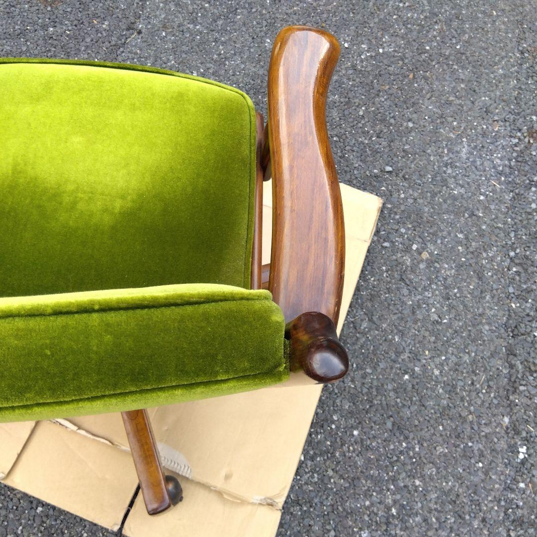 カリモク カリモク60　ヴィンテージ・デスクチェア　役員用チェア　回転椅子