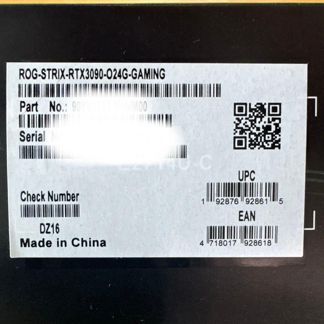 グラフィックボード・グラボ・ビデオカード ASUS ROG Strix GeForce RTX 3090 24gb