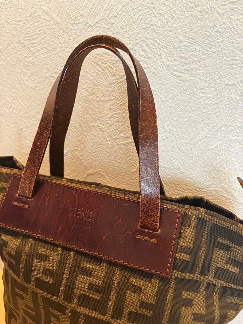 FENDI フェンディ 手提げ鞄　総柄