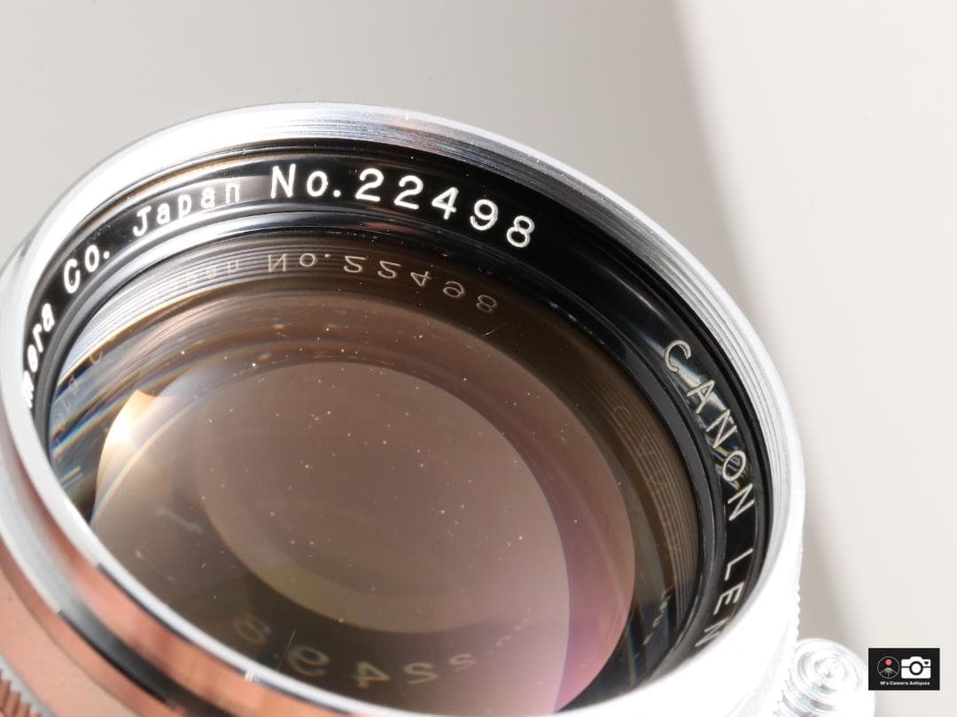 希少美品Canon 50mm F/1.5 ライカＬマウントレンズ整備済