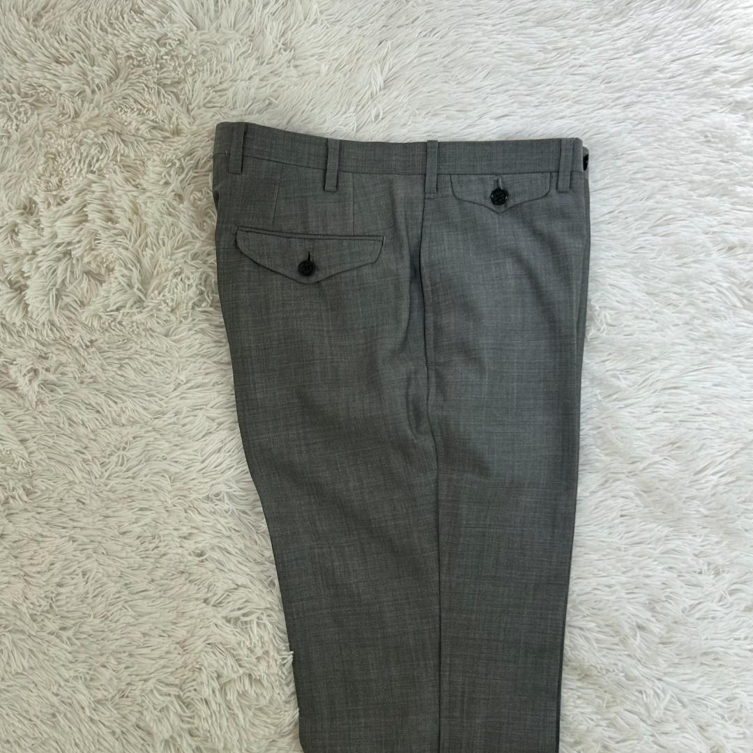 品　ラブレス　セットアップ　シルク　モヘヤ　ウール　グレー　三陽商会　M　背抜き