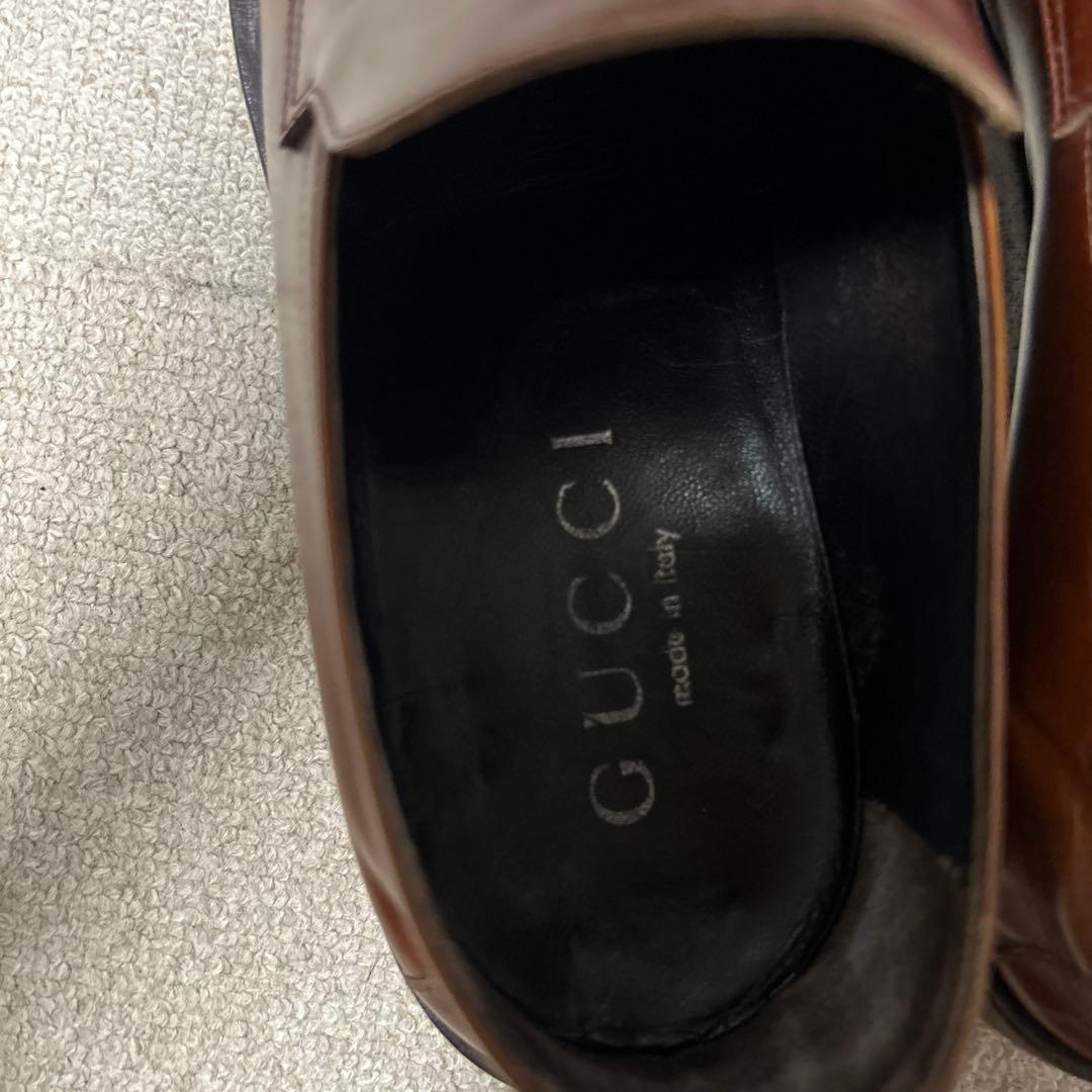 GUCCI グッチ　ローファー　革靴　メンズ　ハイブラ　古着　ヴィンテージ