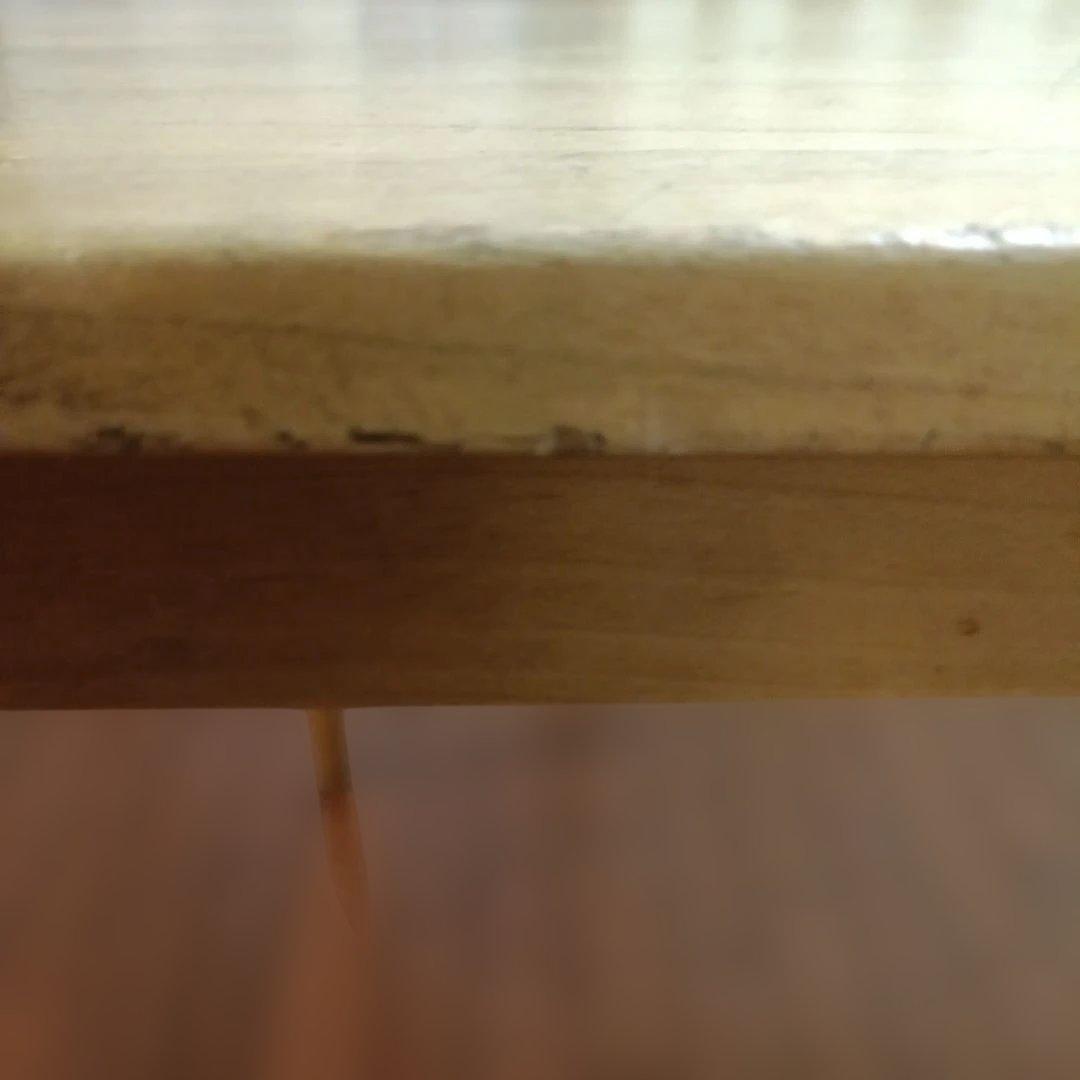 モモナチュラル 長方形ダイニングテーブル