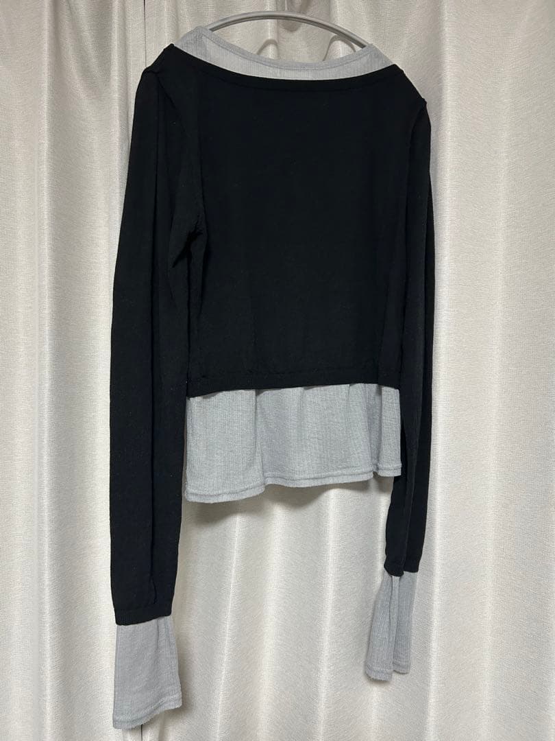 トップス knuth marf layered color tops