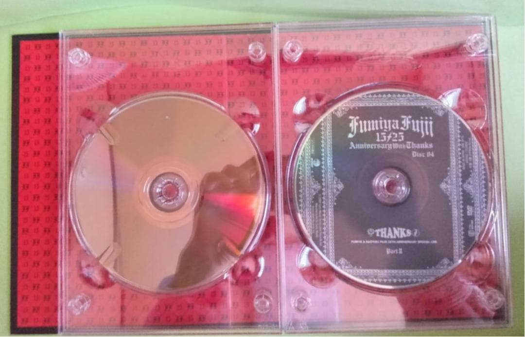 藤井フミヤ15/25 ANNIVERSARY  LIVE DVD BOX5枚組