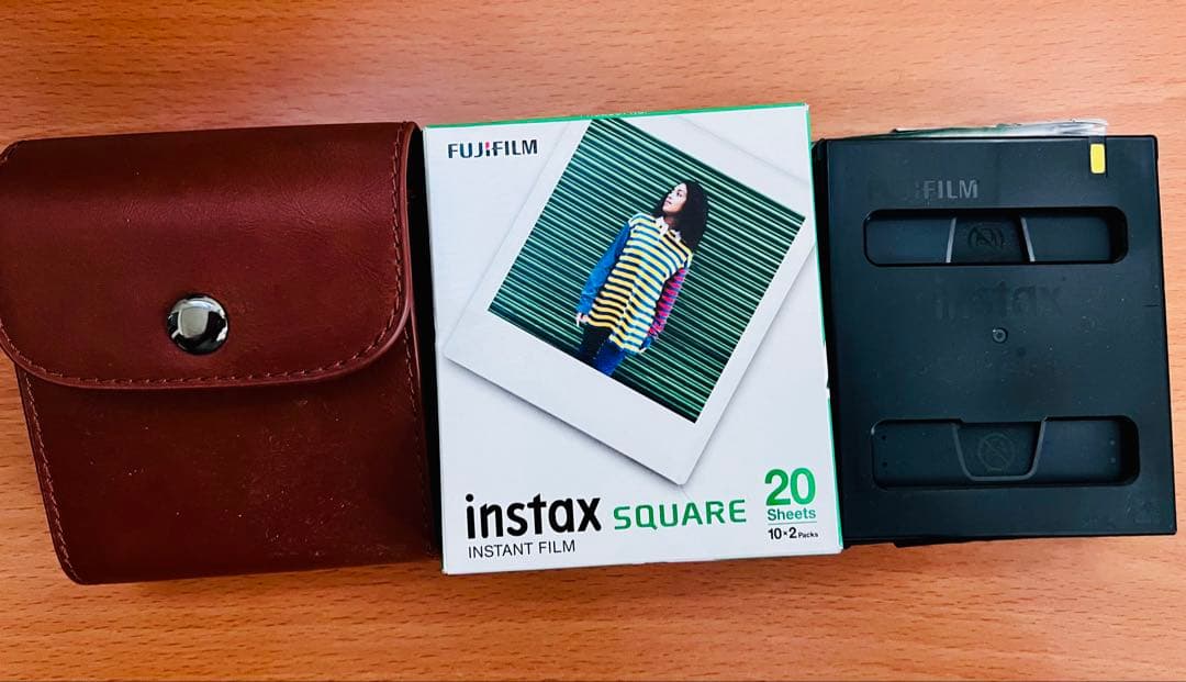 instax SQUARE SQ10＋オプション品フィルム付きフルセット（新品）