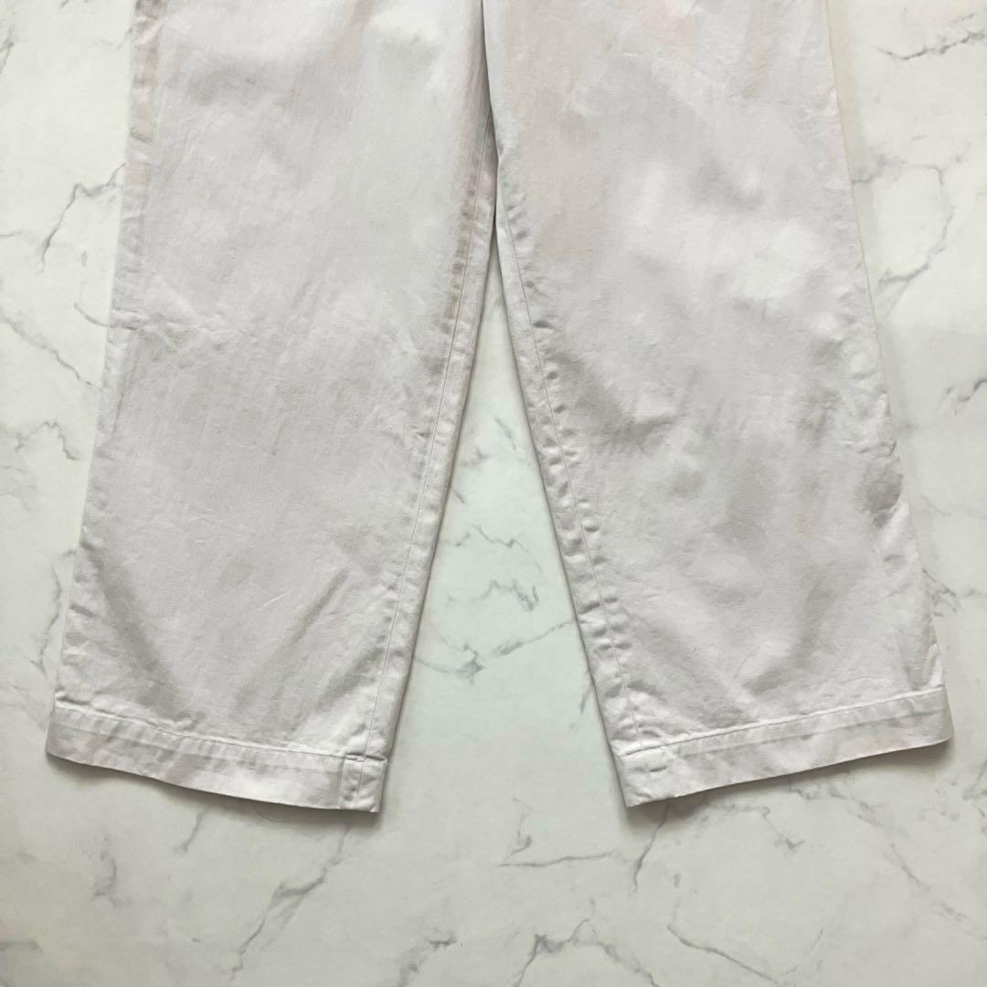 XLサイズ✨ 45R おこめチノのシャルロットパンツ 4 ホワイト