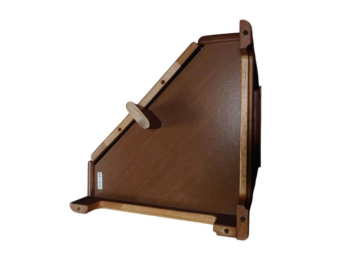 Karimoku カリモク 三角コーナータイプ 電話台 花台 収納棚