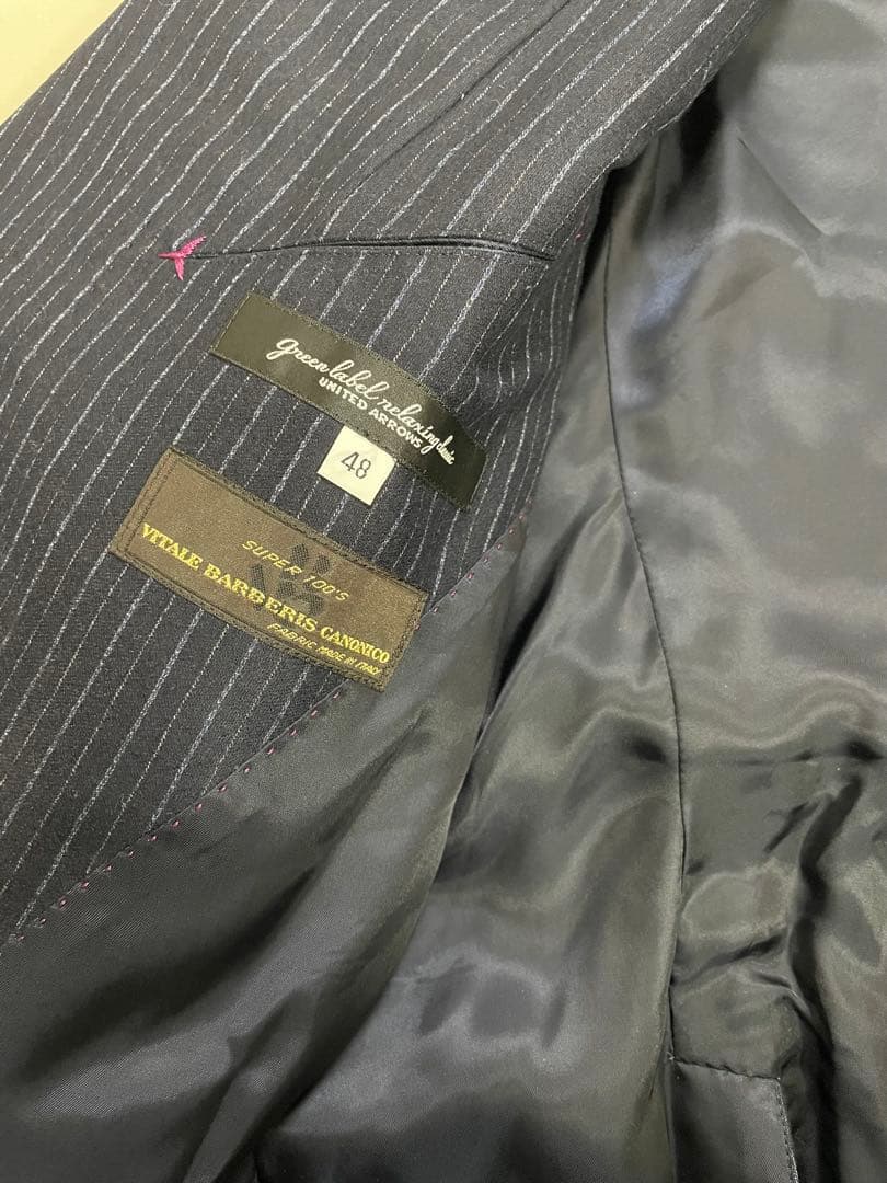 アローズ　Vitale Barberis Canonicoダブルスーツ　XL
