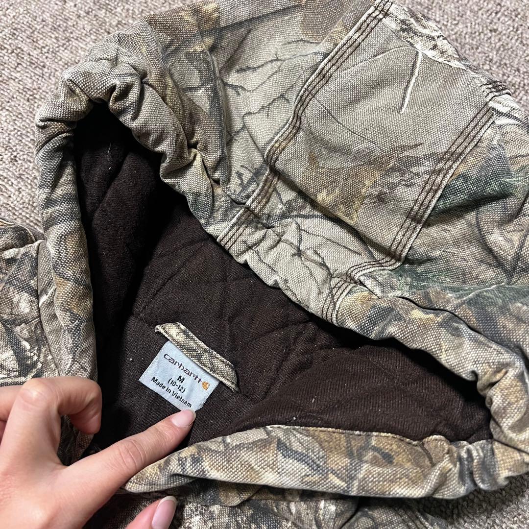 希少 Carhartt アクティブジャケット リアルツリーカモ キッズ