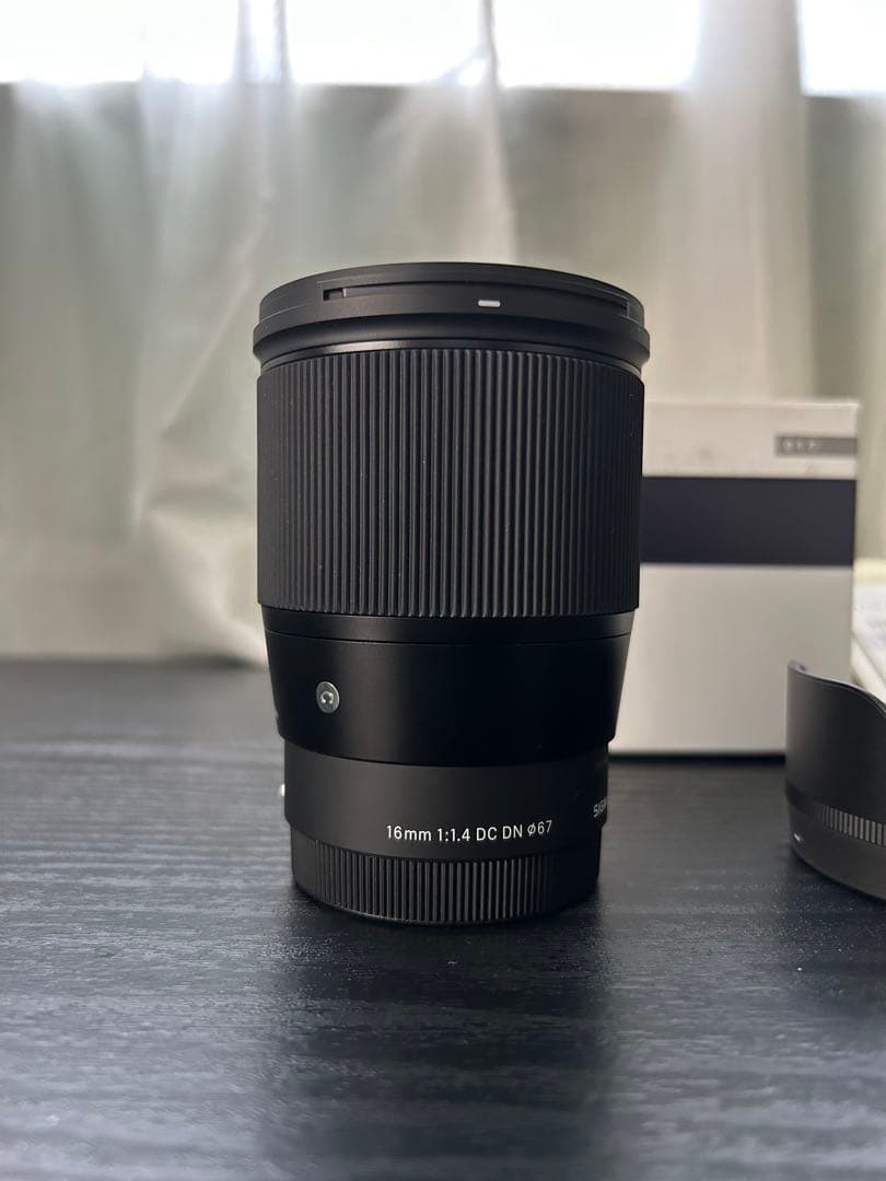 SIGMA 16mm F1.4 DC DN レンズ　SonyEマウント