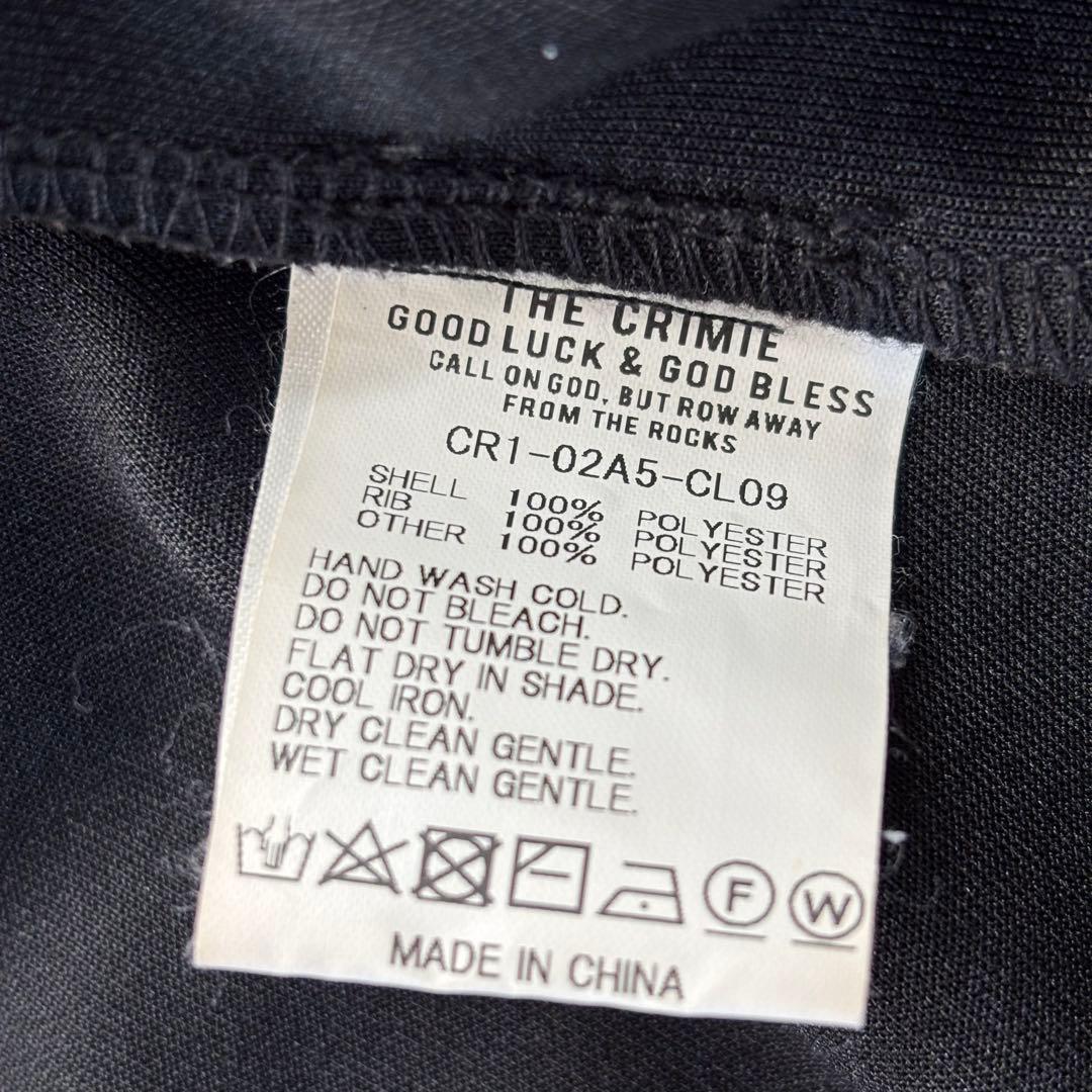 CRIMIE クライミー トラックジャケット ジャージ ユニセックス　刺繍