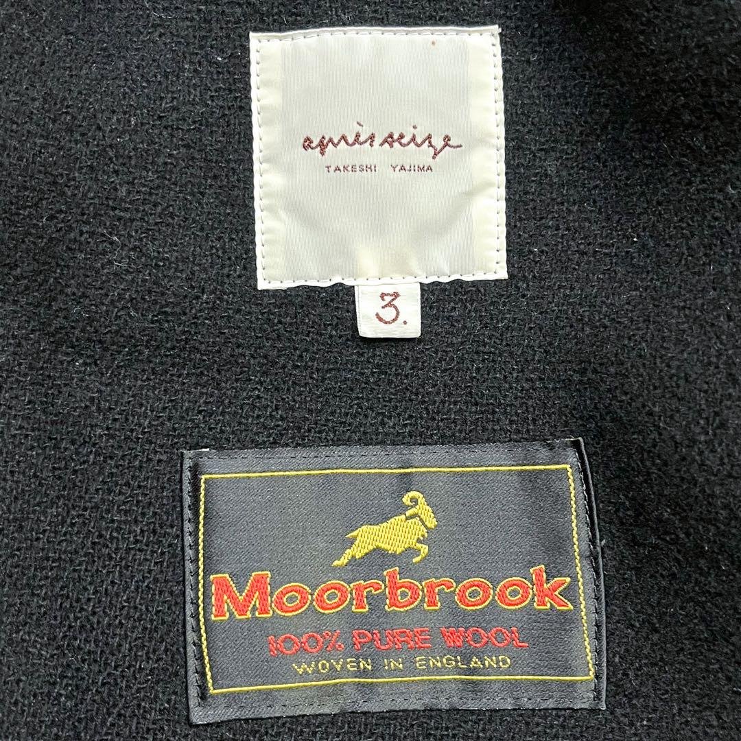 希少 ムーアブルック ヘリンボーン ダッフルコート TAKESHI YAJIMA