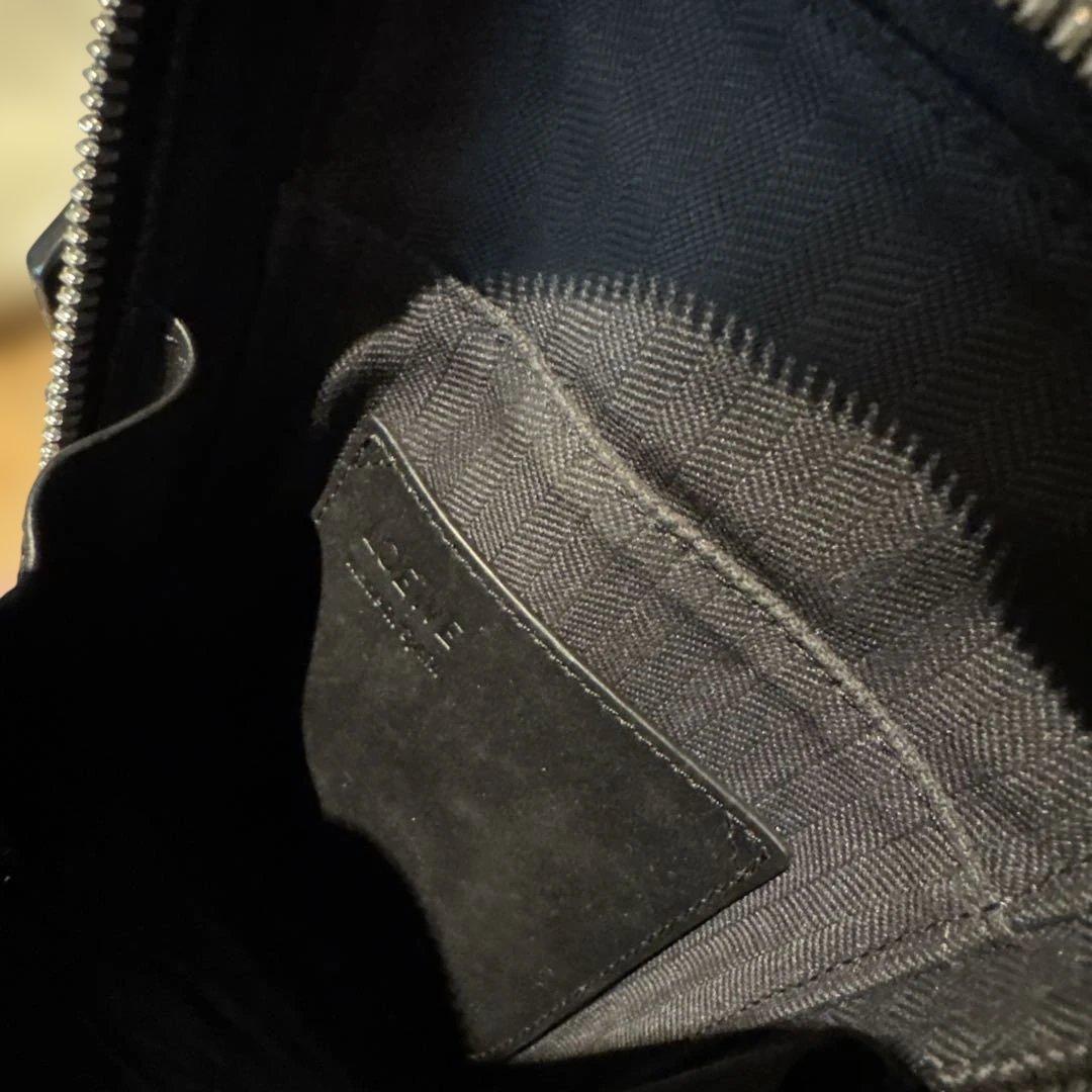 LOEWE レザー ショルダーバッグ ブラック