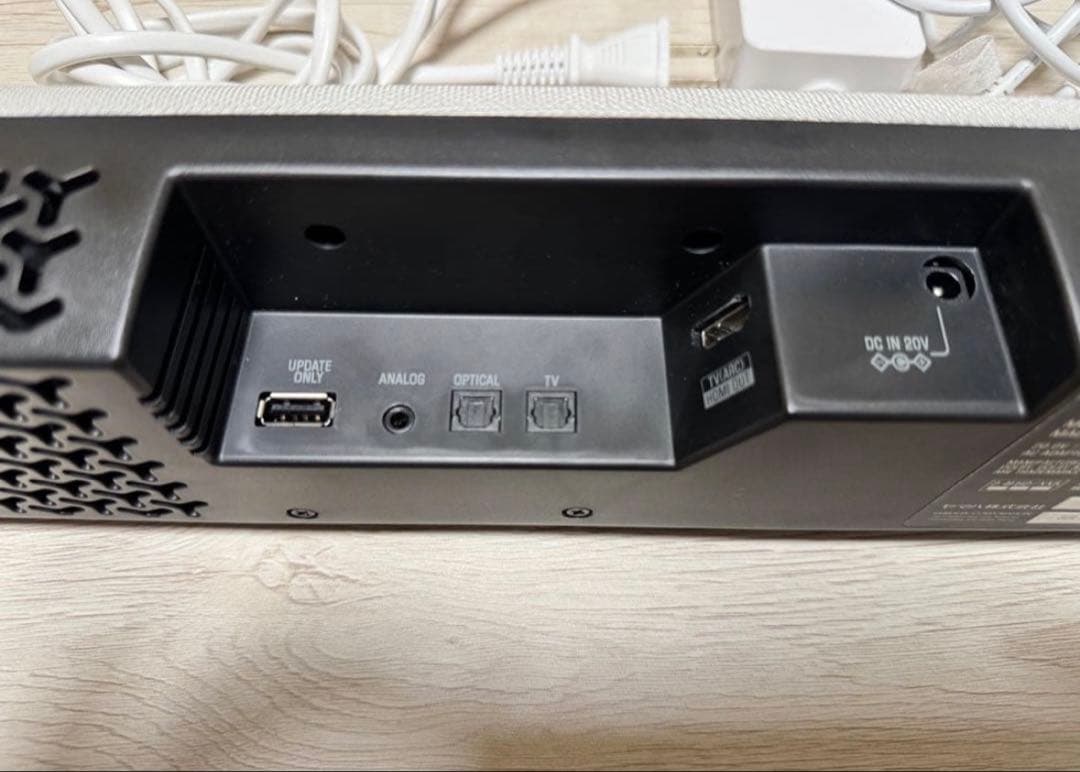 YAMAHA コンパクトサウンドバー SR-C20A ホワイト