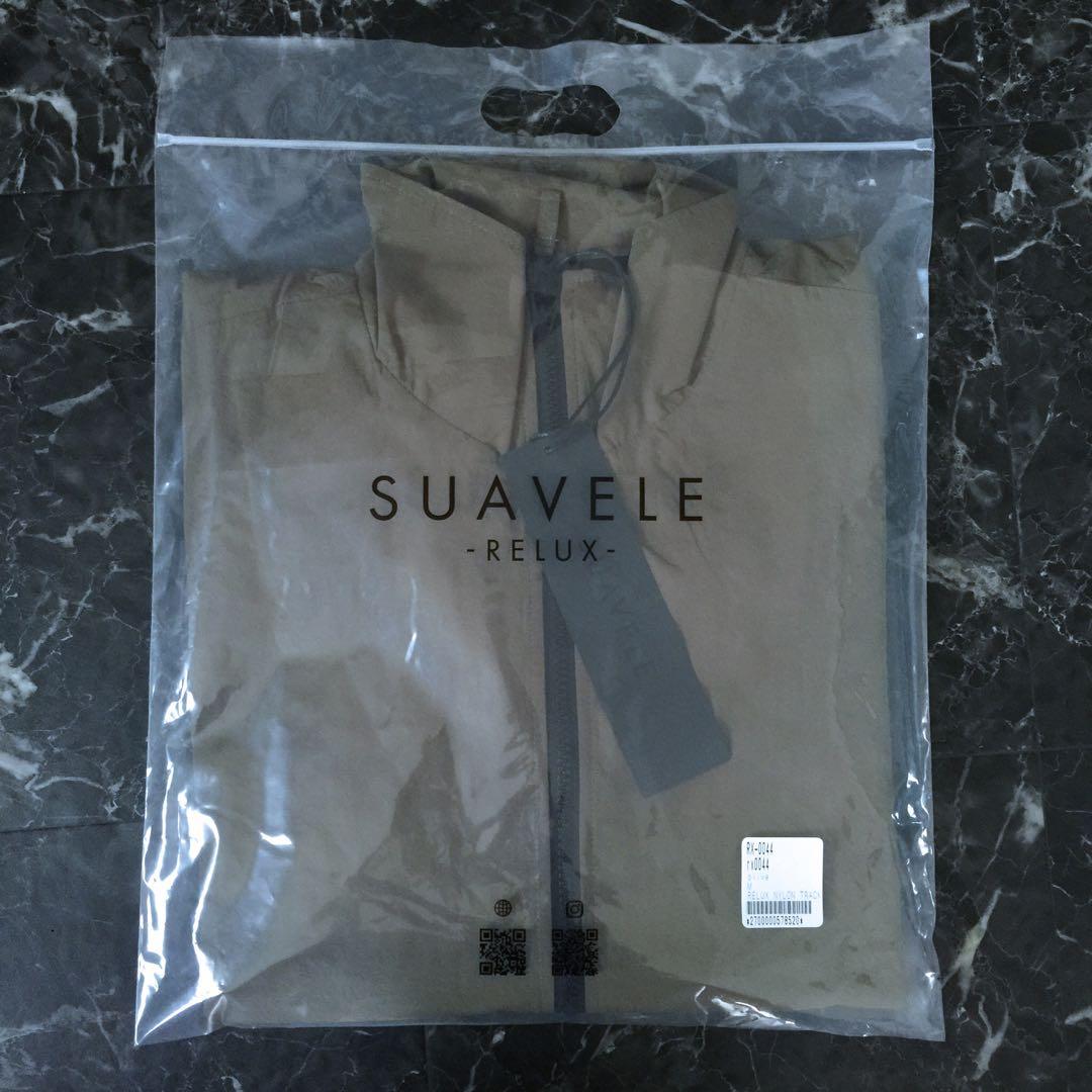 SUAVELE【ナイロンセットアップ】【トラックjk】【トラックpt】khaki