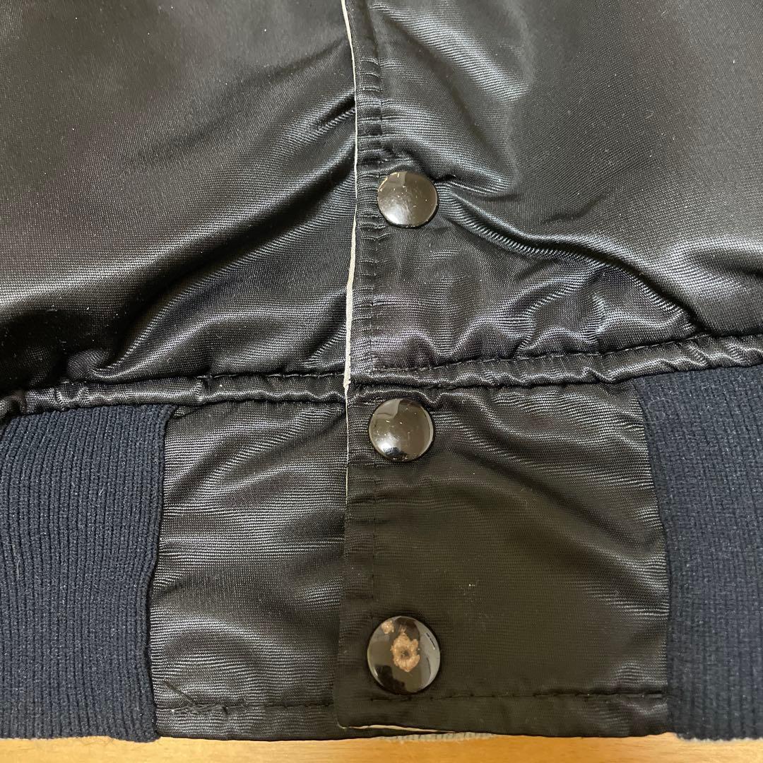 RAIDERS NFL スタジャン シルバー　ブラックのリバーシブル