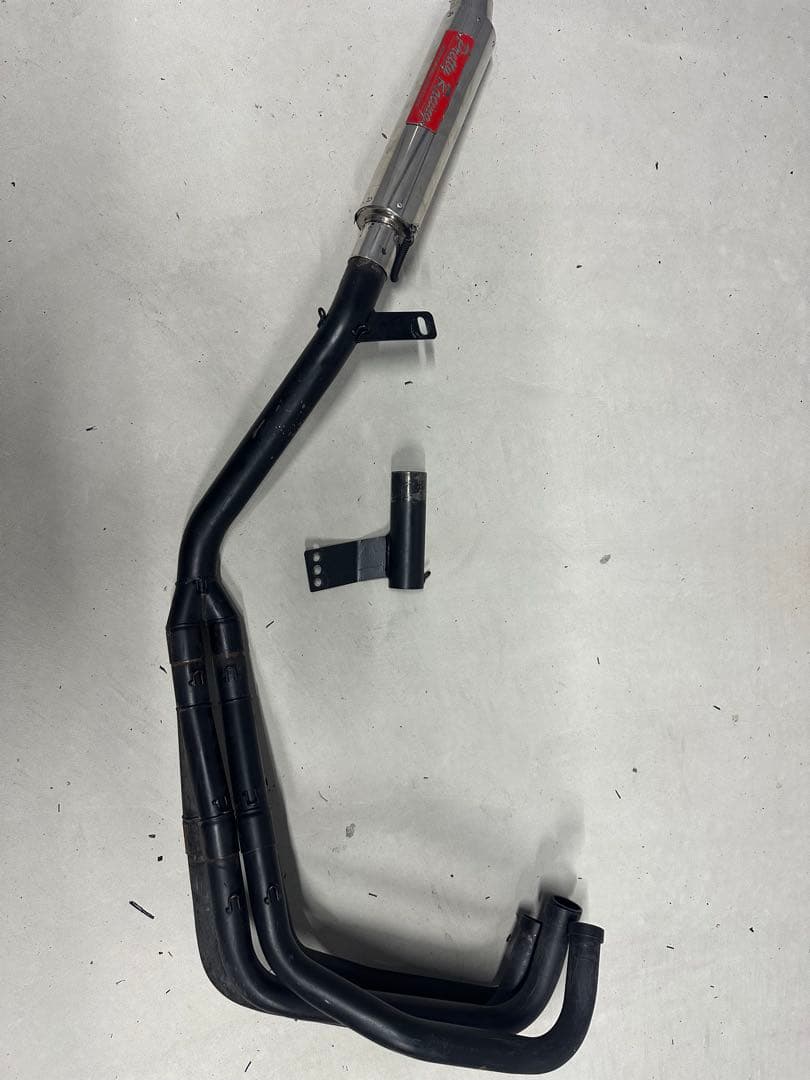 CBX400f プリティレーシング　極　黒鉄　42.7π マフラー