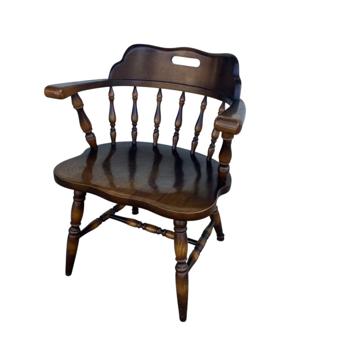 キツツキ 飛騨産業 HIDA キャプテンチェア ダイニングチェア 一脚