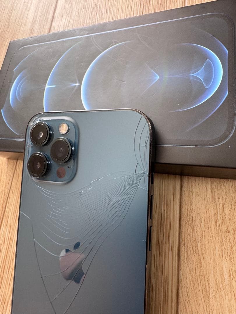 iPhone 12 Pro Max 256GB Pacific Blue 動作良