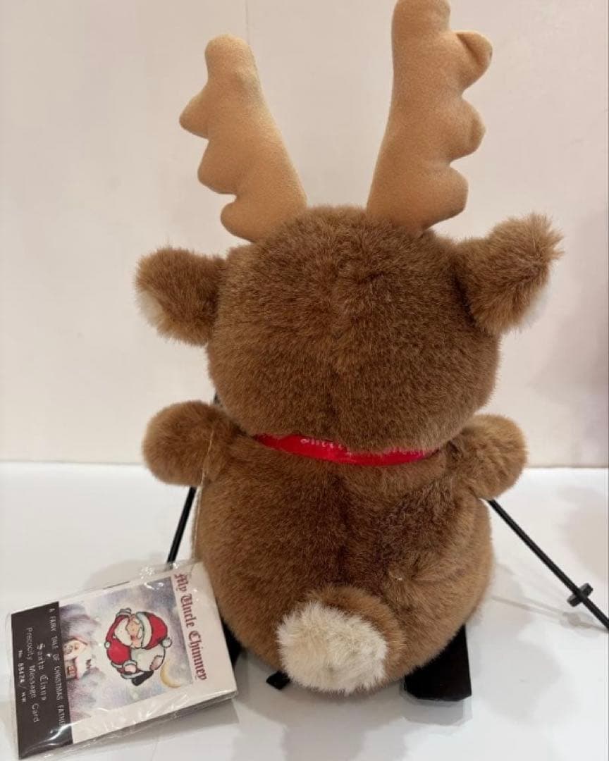 美品 サンタクロースとトナカイのぬいぐるみセット　チムニーワールド 昭和　レトロ