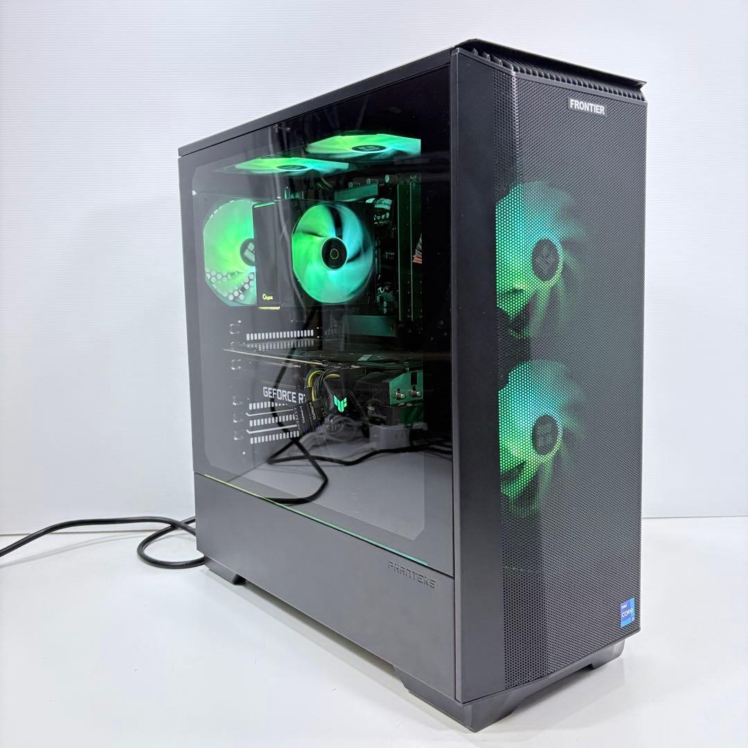 ゲーミングPC i7 11700F RTX3080 重いゲームも快適 色変LED