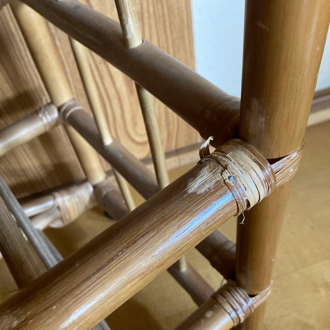 籐　ラタン　収納　7段