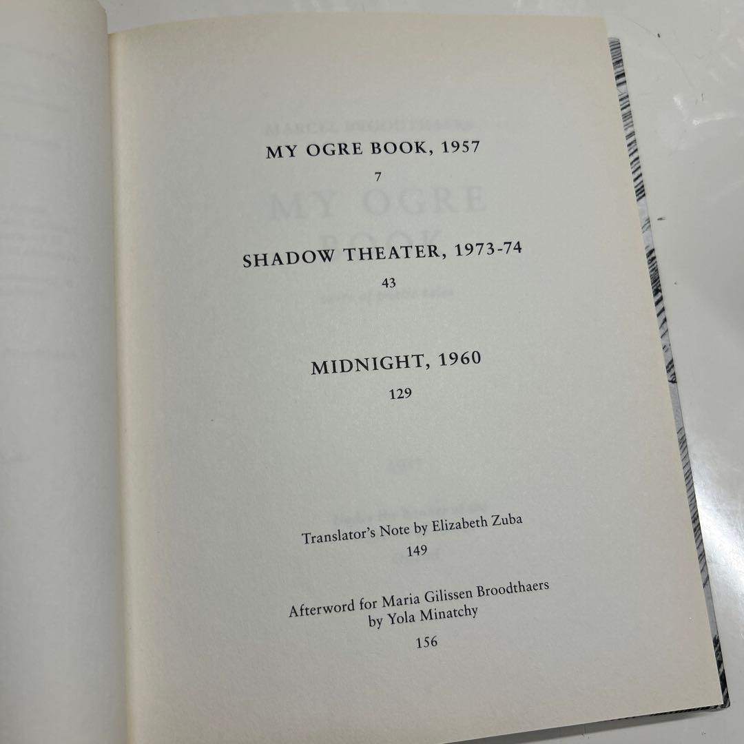 【洋書】Marcel Broodthaers