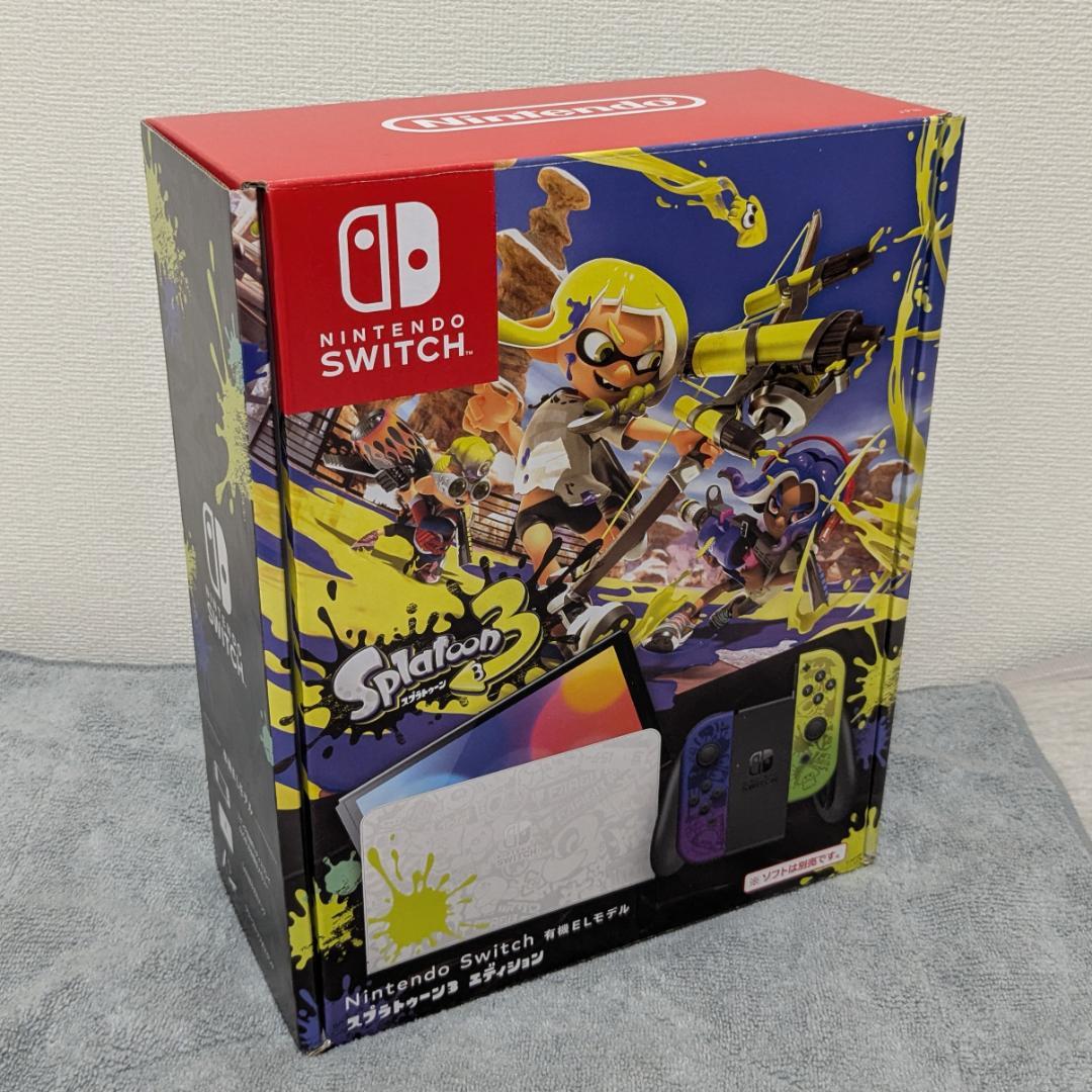 【ケース付き】Nintendo Switch 本体 スプラトゥーン3エディション