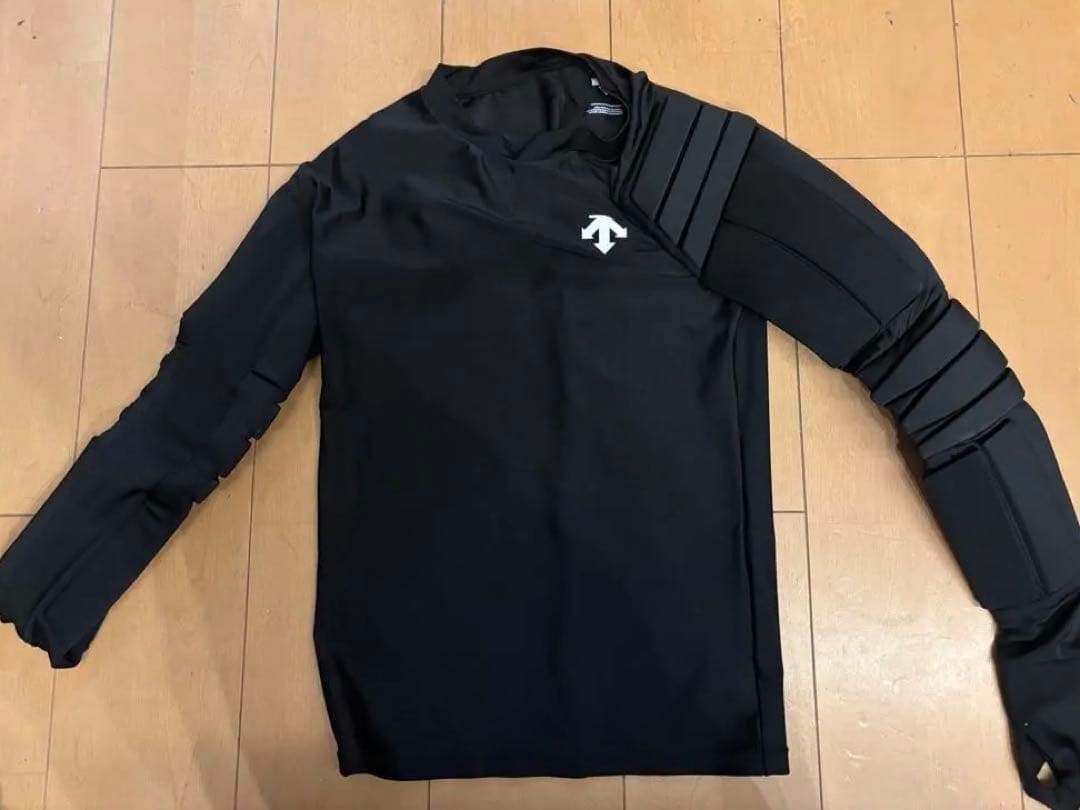 【ほぼ￼新品】デサントスキー競技用インナーパッドDWUWJK68ブラックLサイズ