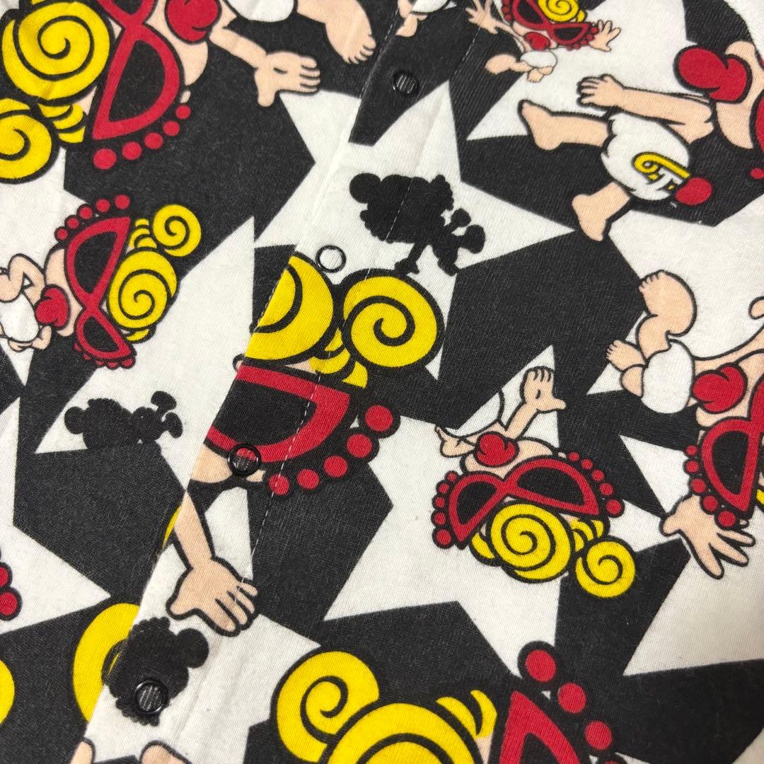 ヒステリックミニ　長袖　ロンパース　総柄　60 70 80 ベビー　4点セット