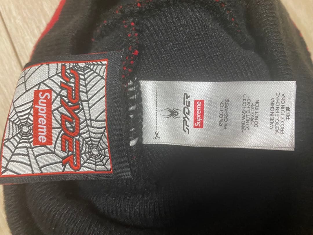 Supreme スパイダー ニット帽