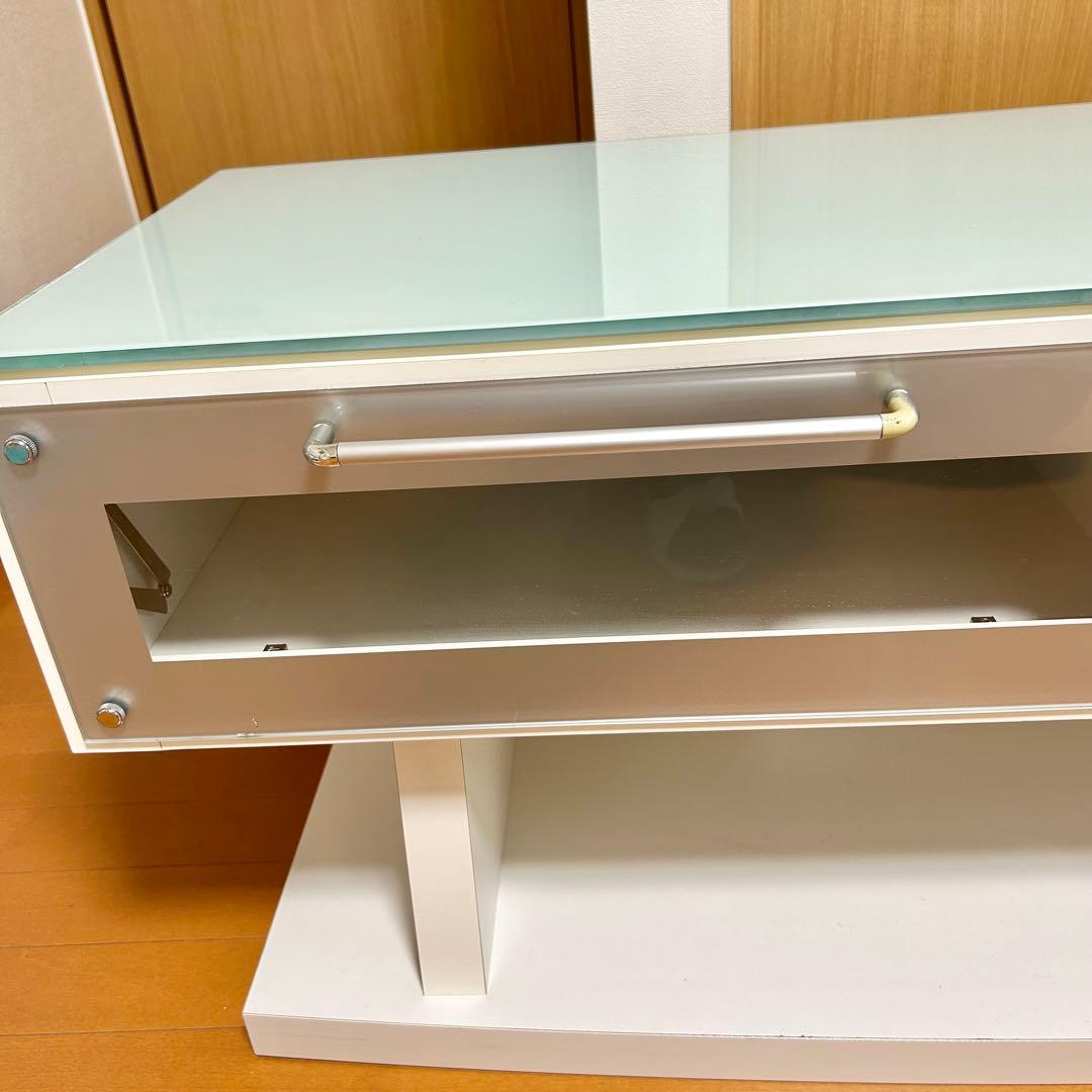 【NITORI】 ホワイトテレビボード 左右収納　送料込みでお値段ギリギリです