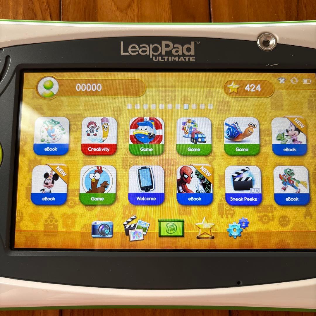 【アプリ120種・8万円分以上】LeapPad Ultimate 保護シート付