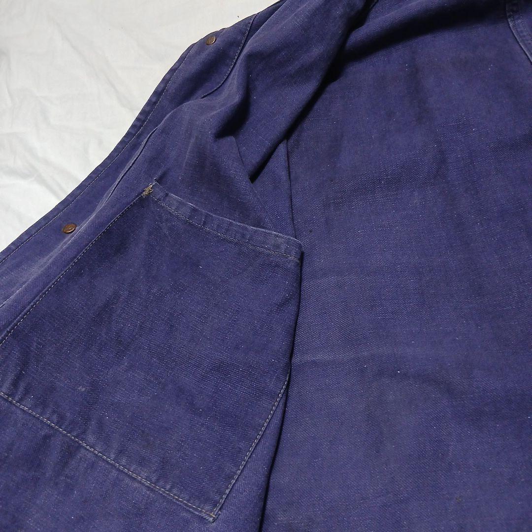ファイヤーさん専用　フレンチメティスワークジャケット　コットンリネン