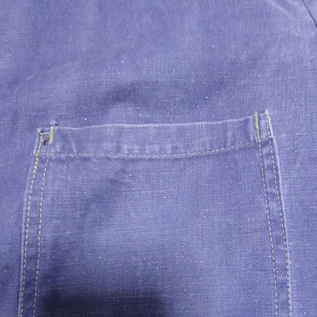 ファイヤーさん専用　フレンチメティスワークジャケット　コットンリネン