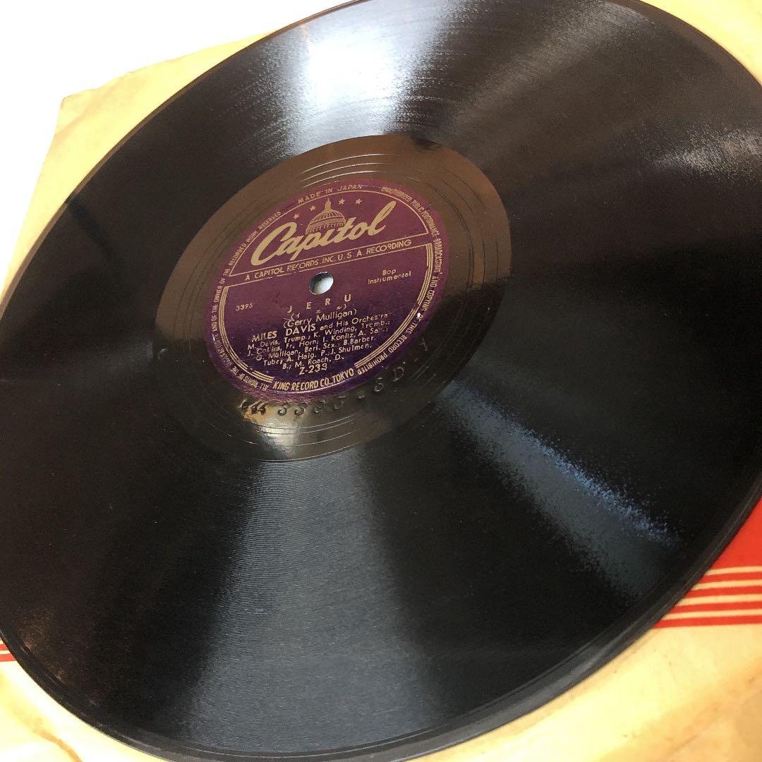 貴重！78rpm MILES DAVIS GODCHILD SP盤