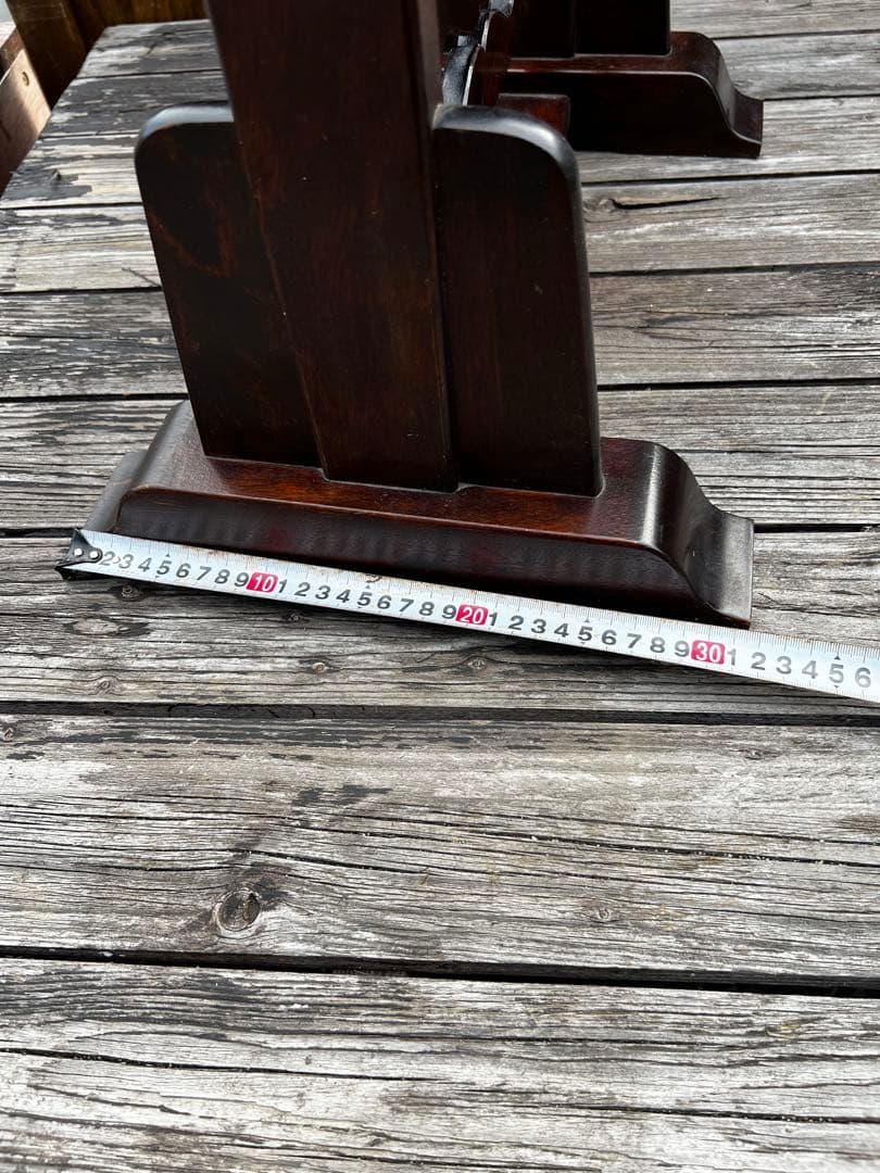 松本民芸家具 姿見 スタンドミラー 透かし彫り 民藝家具 定価12万円