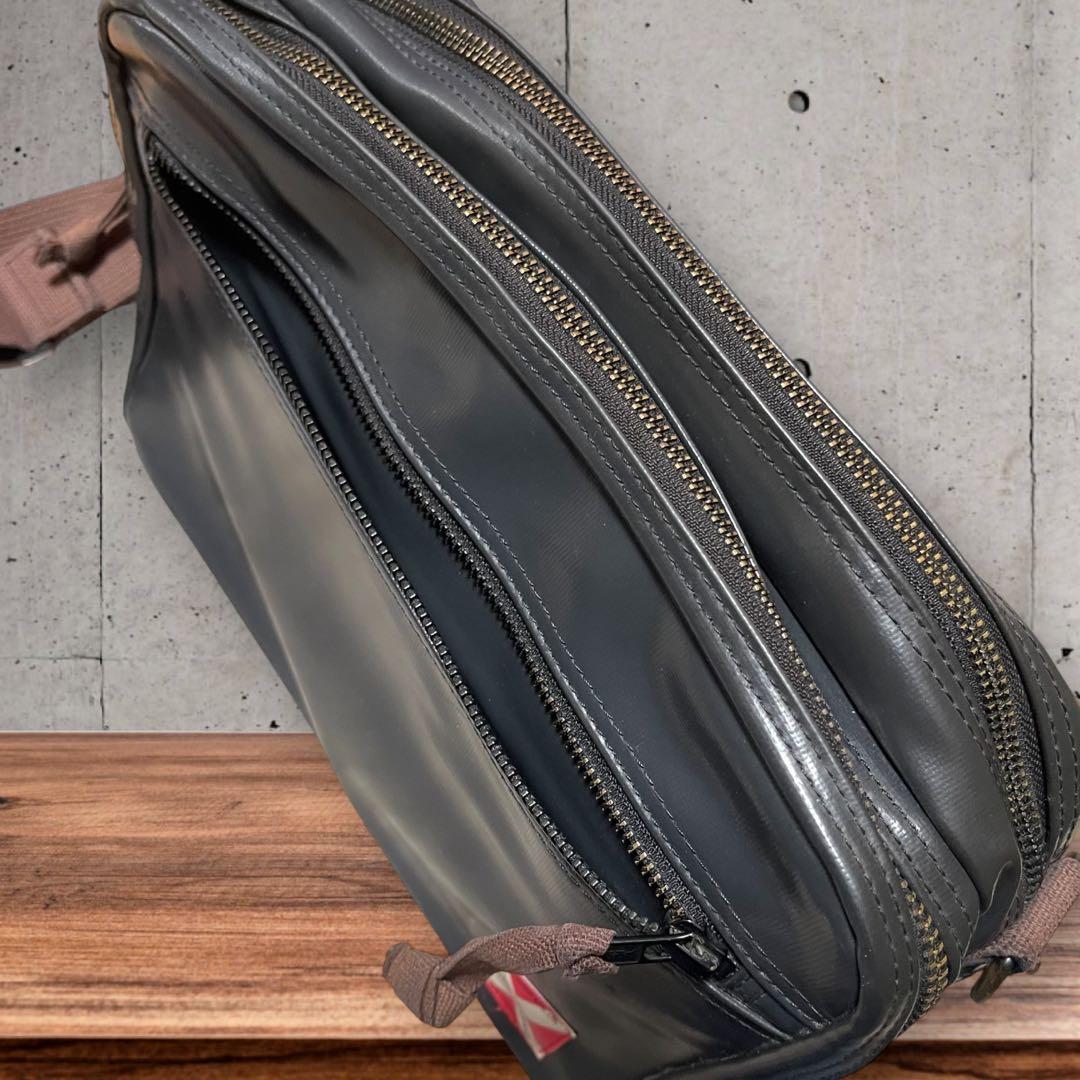 PORTER ラゲッジ レーベル ライナー ショルダーバッグ ブラック 廃盤品