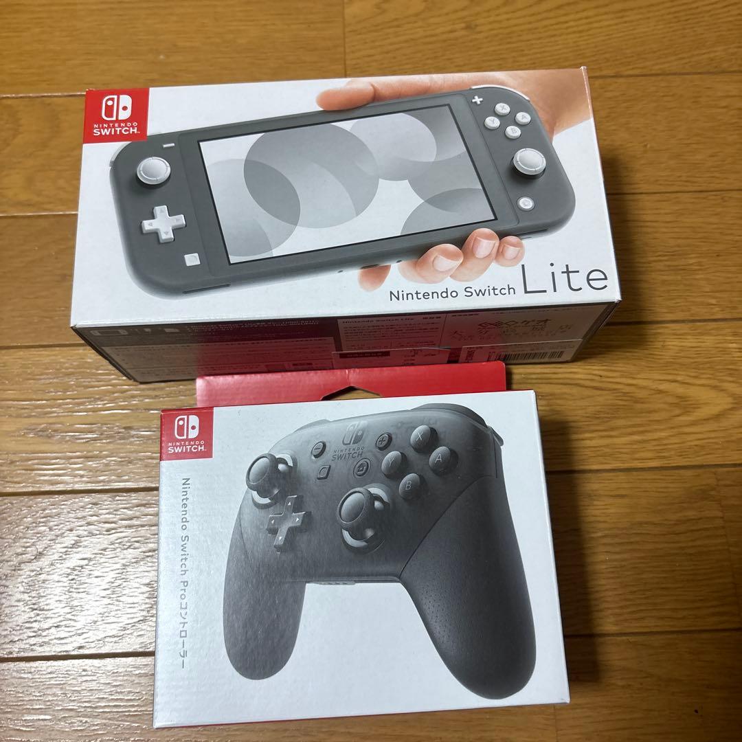 Nintendo Switch Lite グレー 本体セット